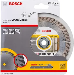 DISQUE DIAM UNIVERSEL 115X22,2 Std Universal NEW 2608615057