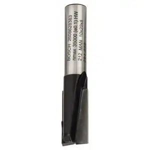 Fraise à rainurer droit 8mm, D1 10 mm,L20mm,G51mm 2608628383