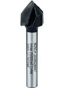 V-Groove Cutter 6×12,7×45 2608628447