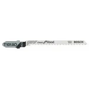 Jeu 5 Lames Scie Sauteuse T101ao Bois 2608630031