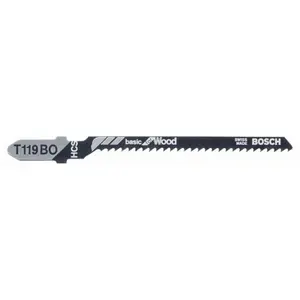 Jeu 5 Lames Scie Sauteuse T119bo Bois 2608630310