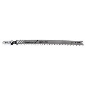 Jeu 5 Lame de Scie Sauteuse T345xf B&m 2608634994