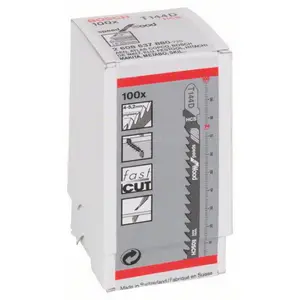 Boite de 100 LAMES SCIE SAUTEUSE T144D BOIS 2608637880