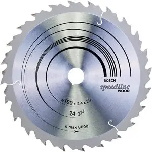 LAME CIRCUL.SPEEDLIN 190X20/16 LC2,6 D24 2608640799