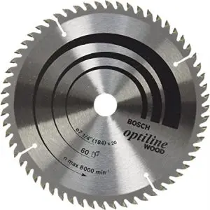 LAME CIRCUL.MULTI Optil Wood 184x20x2.5mm, 60T 2608640854