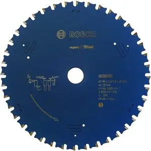 LAME CIRCULAIRE EXPERT METAL 190X20 40D 2608643056