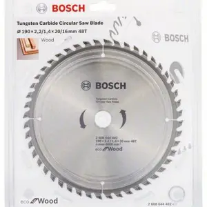LAME CIRCUL 190×2.2/1.4×20 48T Eco Wood 2608644402