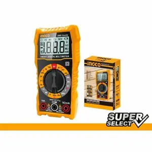 Multimètre Digital LCD CAT.III 600V « INGCO »