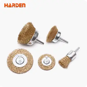 Jeu de brosses métalliques 5 pièces 611535
