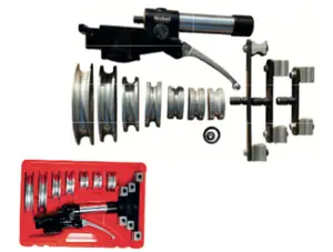 Kit cintreuse hydraulique à cliquet 11 pièces, 7061