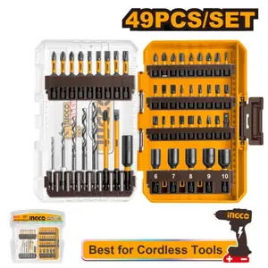 Coffret d’embouts de vissage à chocs 49 pièces INGCO [AKDL24906]