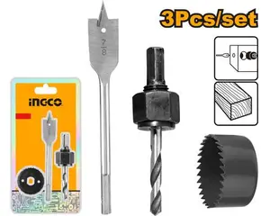 Ensemble De Scies Cloches Pour Installation De Serrure De 3 Pièces AKHS302
