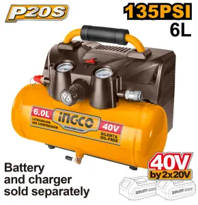 compresseur d’air lithium-ion P20S 20 V CACLI2003