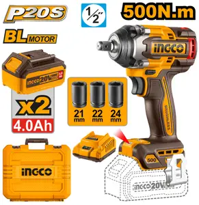 Boulonneuse à choc20V 500 Nm 2BATT sans charbons SI CIWLI2050