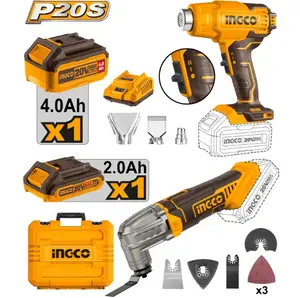 Pack Outil multifonctions/Décapeur thermique20V/2Batteries COSLI230703