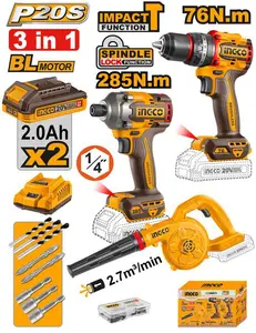Kit combiné sans fil 3 pièces COSLI250182