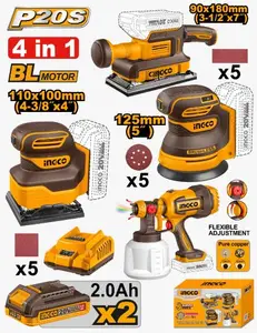 Ingco Kit Combiné Sans Fil 4 Pièces [cosli250383]