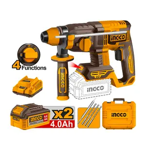 Marteau perforateur sans fil brushless INGCO 20V 22mm 2.0J [CRHLI212282]