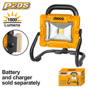 Lampe de travail sans fil INGCO 20V 1800 lumens [CWLI2025]