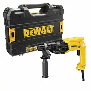 Perforateur « Dewalt » SDS-Plus 22mm 710W 0-1550 rpm 3 modes avec adaptateur Perforateur, 2.5kg + kitbox D25033C-B5