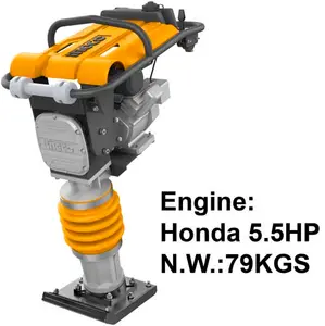 Pilonneuse 79kgs 4,0Kw Moteur Honda GX160 GRT75-1 INGCO