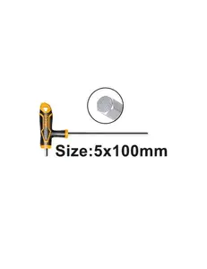 Clé hexagonale à poignée en T 5x150mm HHK1551501