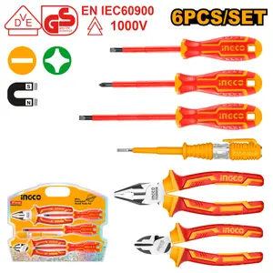 Coffret d'outils isolés 1000V 6 pièces INGCO [HKIST3061]
