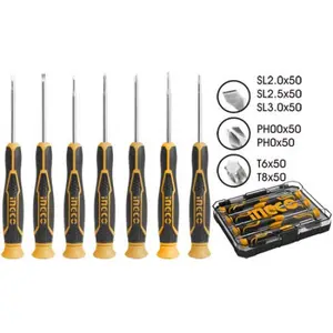 Set de 7 tournevis à précision HKSD0718