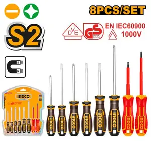8 Jeu de tournevis Pcs HKSDS0838