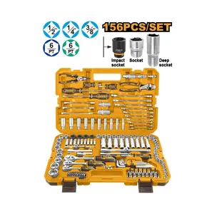 Ensemble d'outils combinés de 156 pièces HKTHP21561