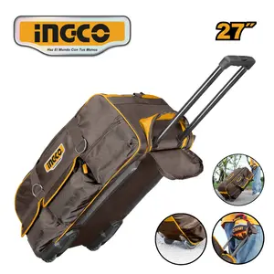 Sac à outils à roulettes INGCO 27&Prime; (68,5×29,5x32cm) [HRRTB2715]
