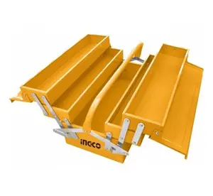 Boite à outils Taille:400x200x195mm 3 étages HTB03