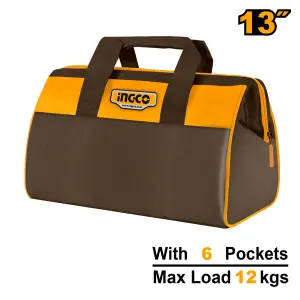 Ingco Sac A Outils Rigide 13&prime; Htbg281328
