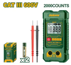 Multimetre Digital Cat Ii 600V Jadever JDDM1501