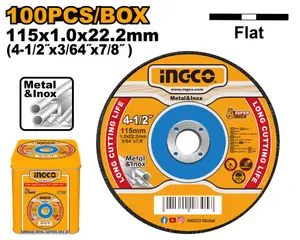 Jeu de disques abrasifs pour la découpe des métaux MCD10115100