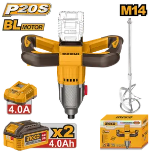 Mélangeur (agitateur/mixeur) sans fil brushless INGCO 20V [MXLI20162]