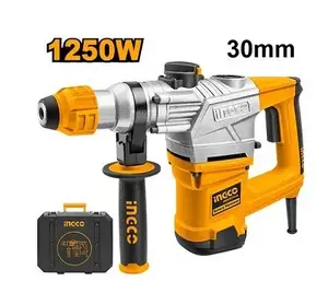 Marteau perforateur SDS Plus 1250W 30mm + 5 accessoires RH12008