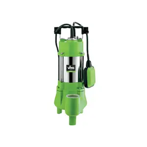 POMPE D'ÉVACUATION POUR EAUX CHARGÉES 1100W 1.5 HP « Vito » VIBAS1100