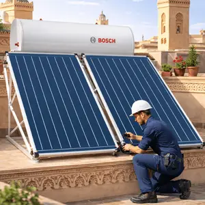 POSE CHAUFFE EAU SOLAIRE BOSCH