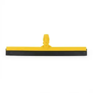 RACLETTE SOL PULEX JAUNE PLASTIQUE GOMME NOIRE 75CM