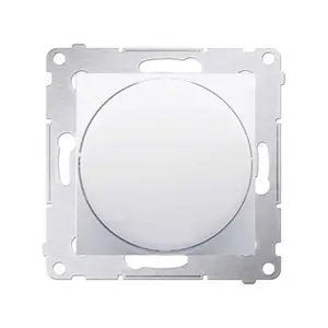 Variateur rotatif de 20-250 W (Adapté aux LEDs dimmables) connexion à vis avec griffes Cava Simon 54