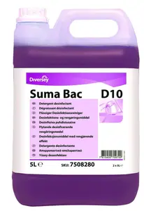 SUMA BAC D10 DESINFECTANT TOUTE SURFACES AMMONIAC 5L