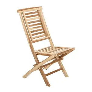 CHAISE HAMPTON PLIABLE EN TECK