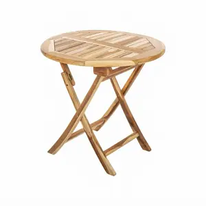 TABLE À MANGER RONDE POUR PIQUE-NIQUE