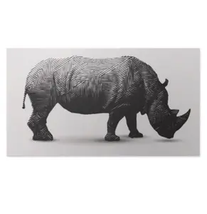 POSTER ART RHINOCEROS