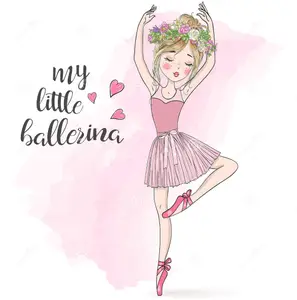 POSTER MOTIF PETITE FILLE