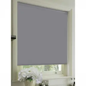 STORE ENROULEUR BLACKOUT GRIS 90 X 180 CM