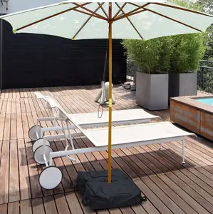 LOT 2 SACS DE POID A REMPLIR POUR PARASOL 45X45X18 CM