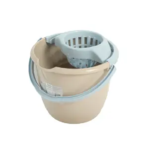 SEAU 12L + ESSOREUSE SILVER 350.30