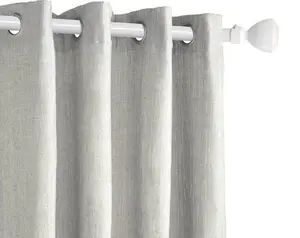 TRINGLE A RIDEAU EXTENSIBLE 120-210 CM SIMPLE BLANC VES-4052